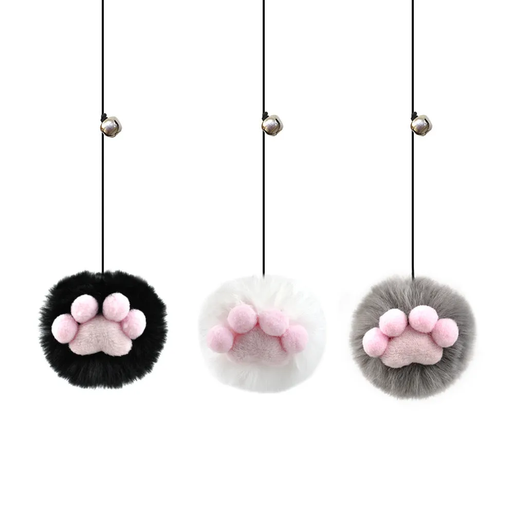Adjustable Elastic Cat Door Frame Clip Toy