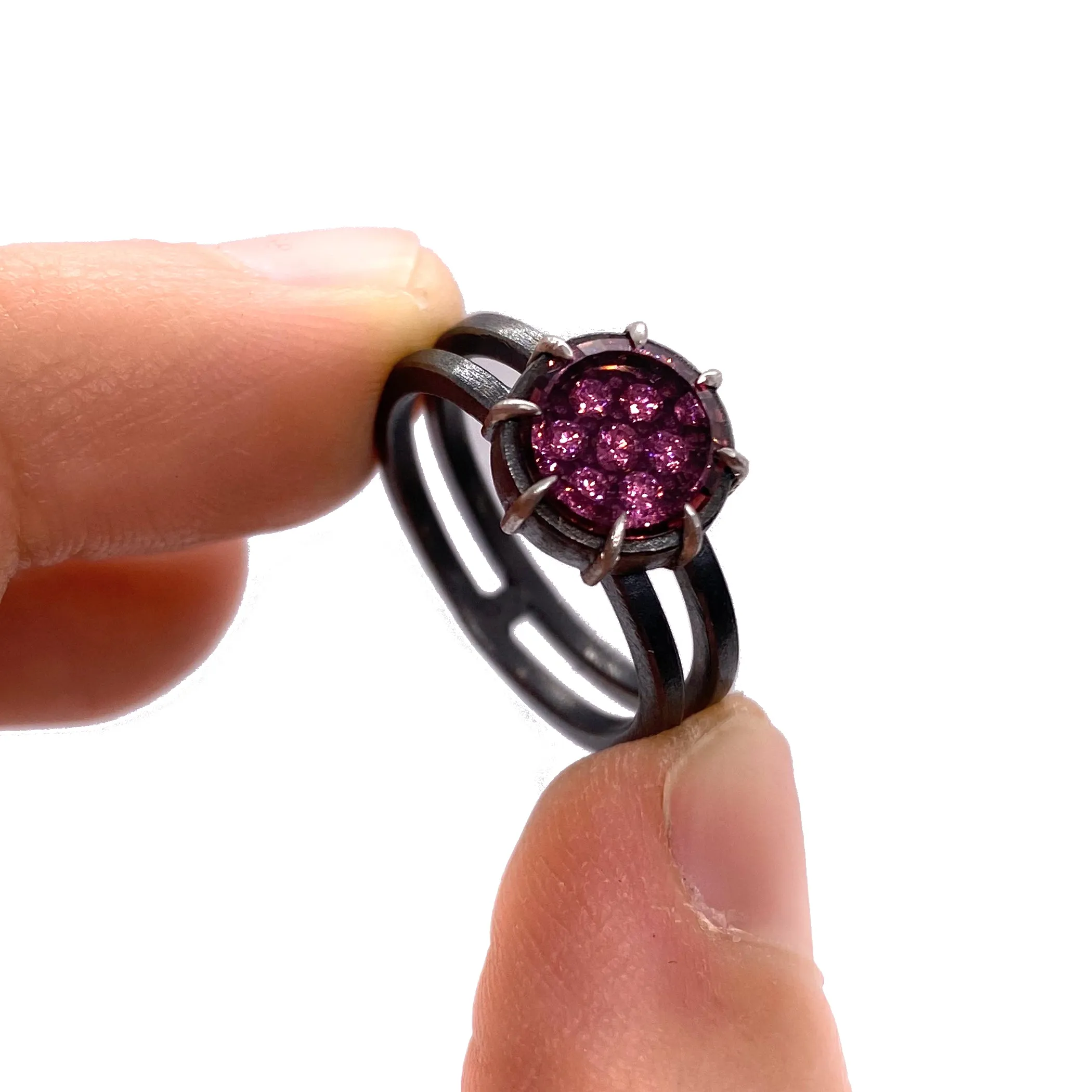 Baleigh Acebo | Pink Pavé Parfait Ring