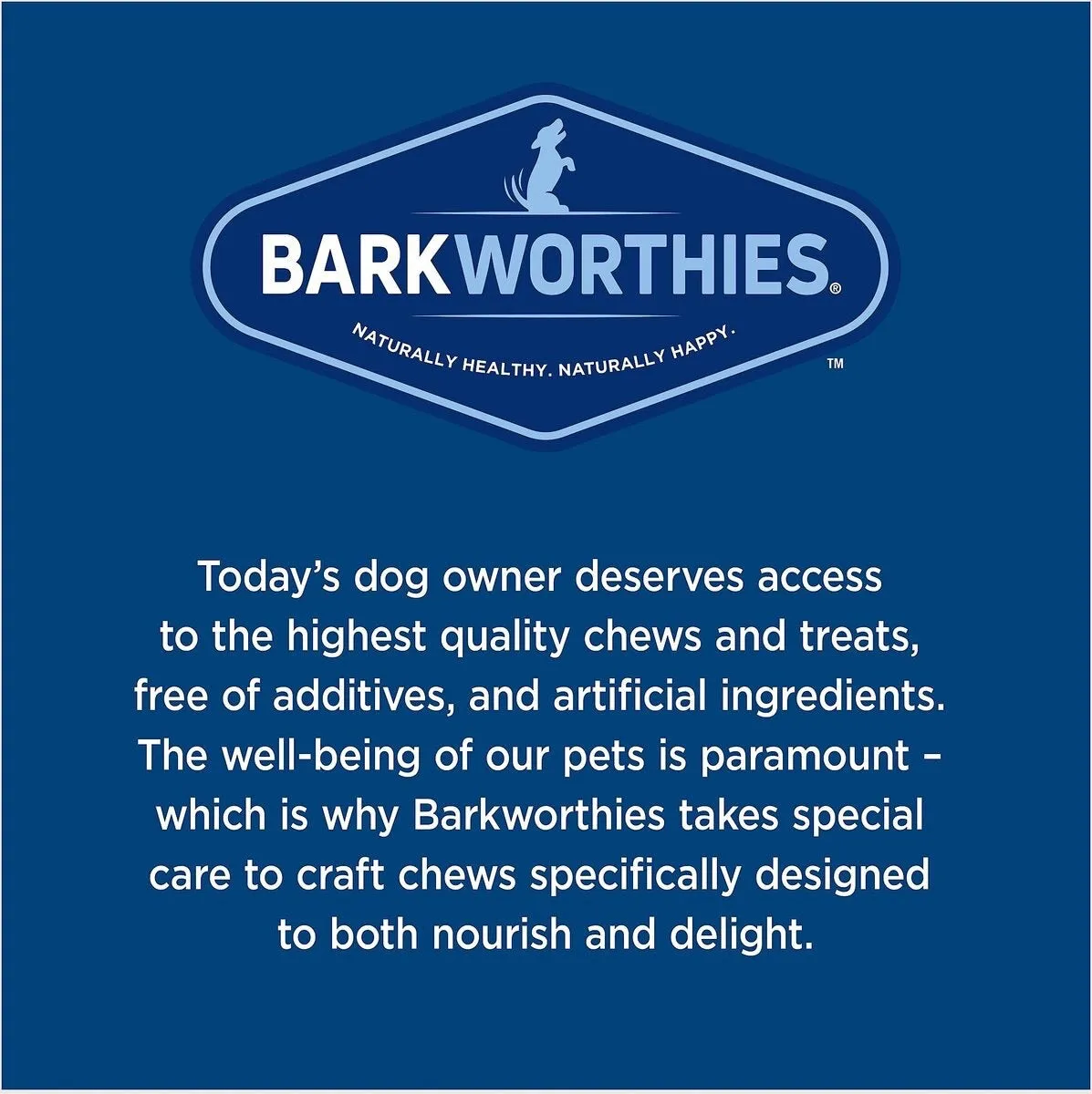 Barkworthies 3-4 Inch Whole Bones For Dogs