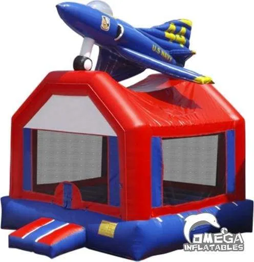 Blue Angels Bounce House Party Jumpers for Sale