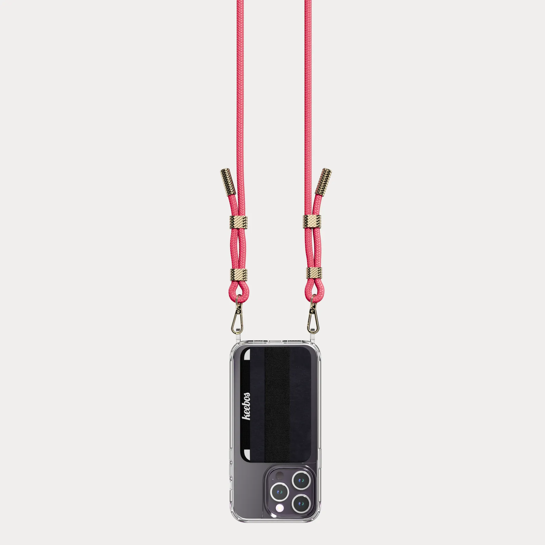 Crossbody Phone Case - Flower (Pink)