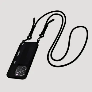Crossbody Phone Case - Midnight (All Black)