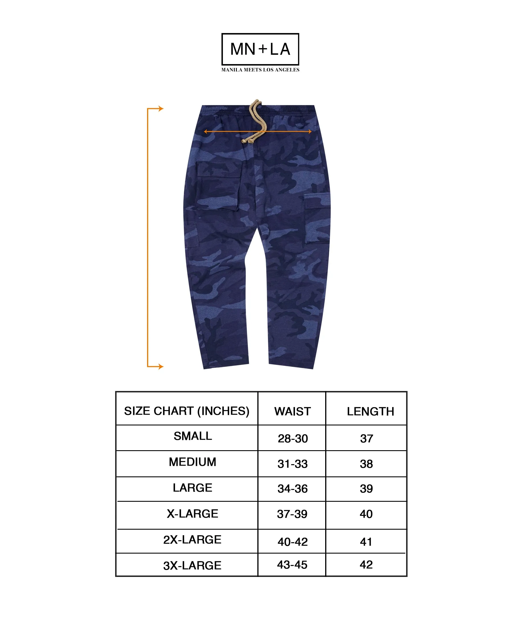 DEEP TRENCH CAMO 7 POCKET LOUNGE PANTS