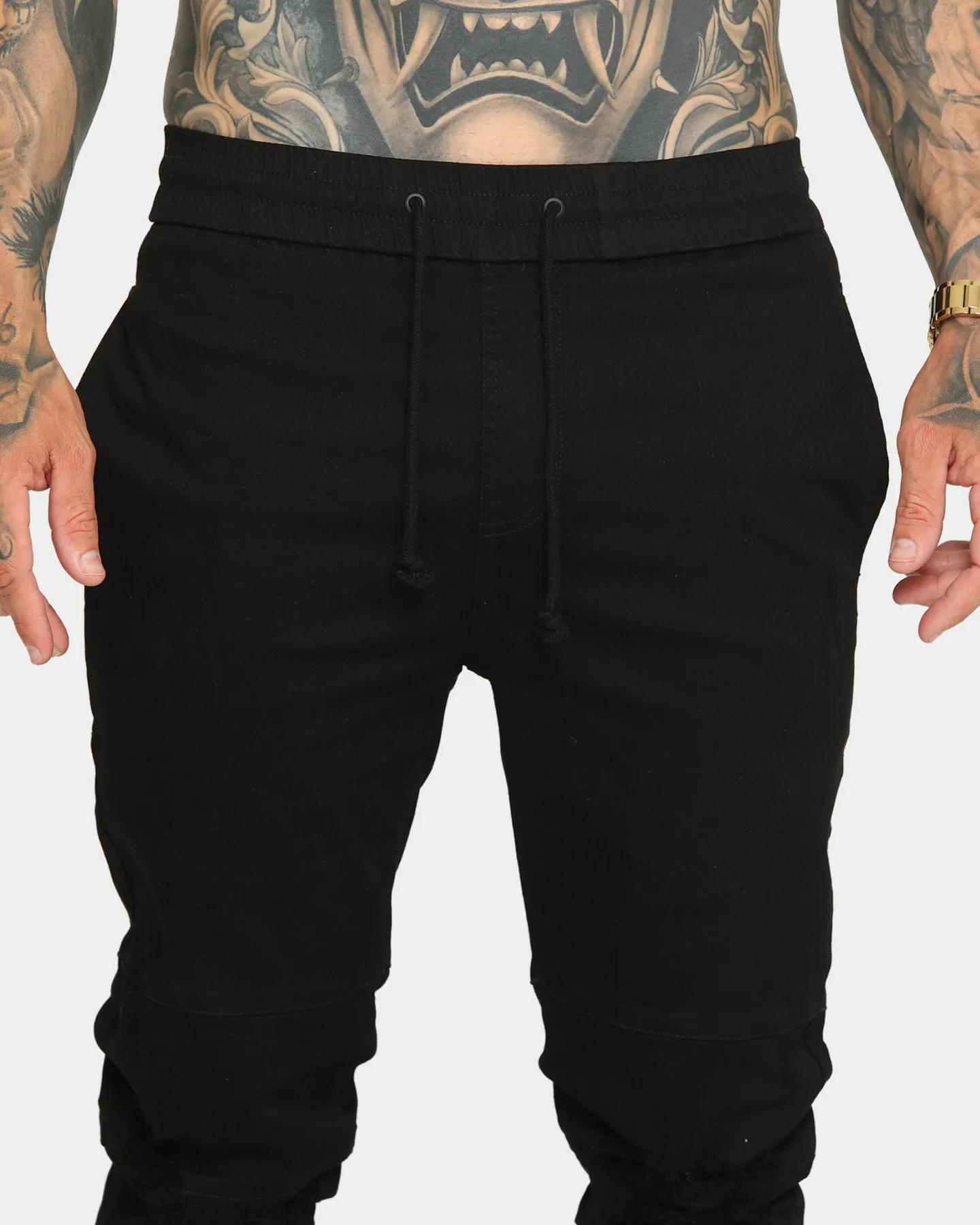 EN ES Men's Guardian Jogger Black