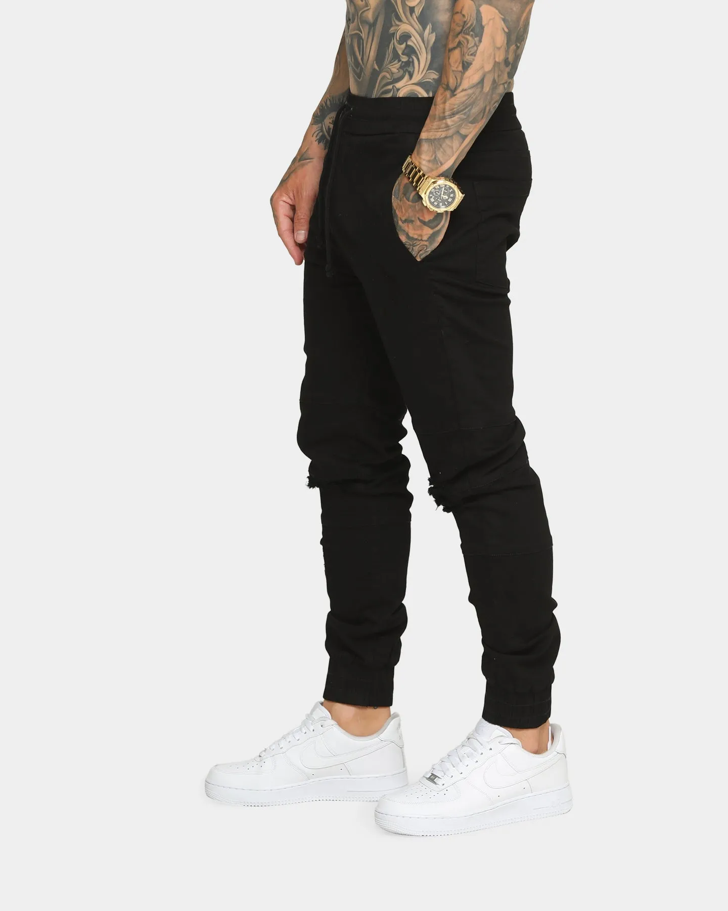 EN ES Men's Guardian Jogger Black