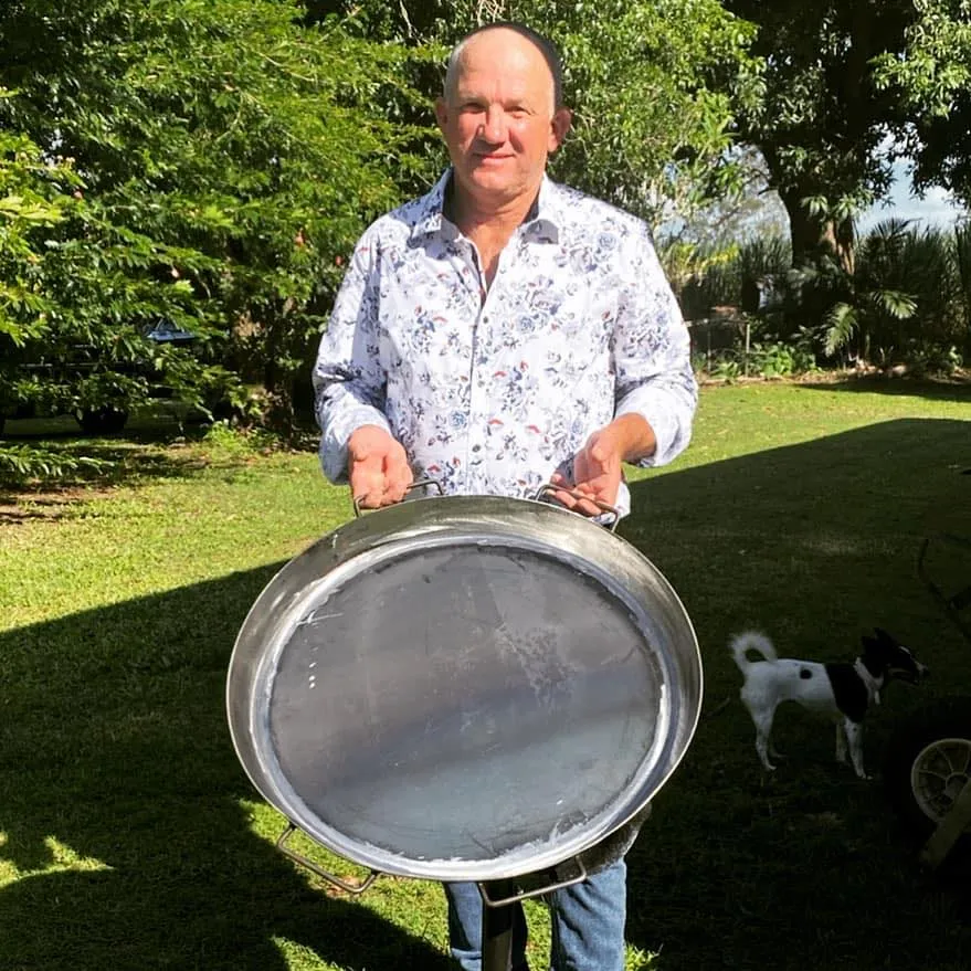 Fire Ring and Big BBQ Pan Kit
