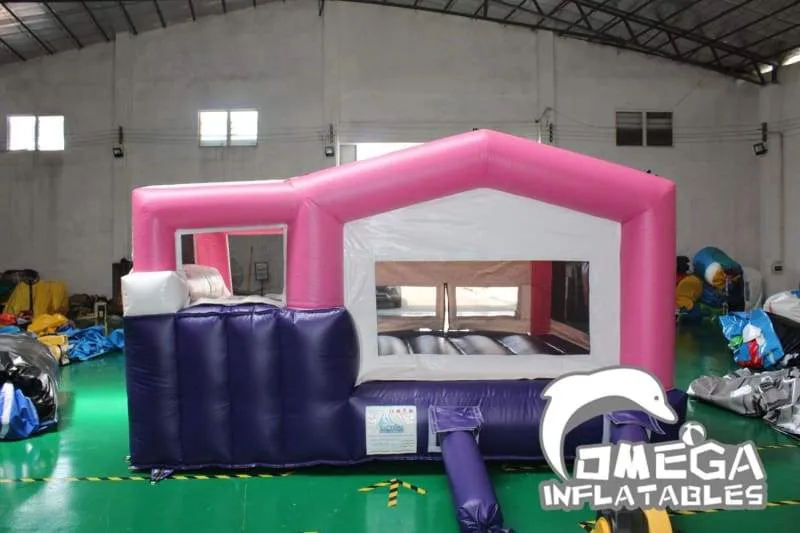 Girl Themed Mini Bouncy Castle Air Jumpers for Sale