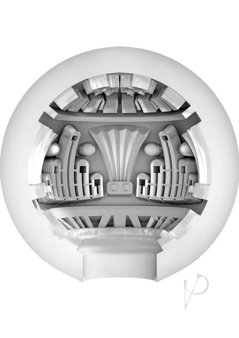 Linx Deco Stroker Ball Clear/black(disc)