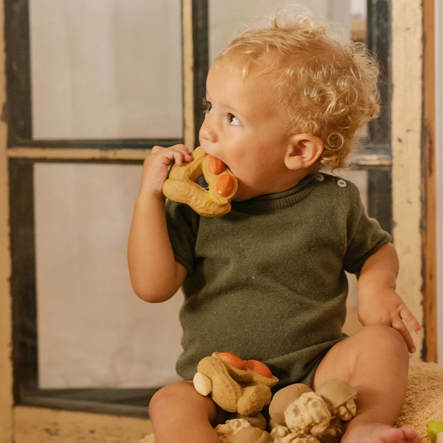 Paco the Peanut Baby Teether