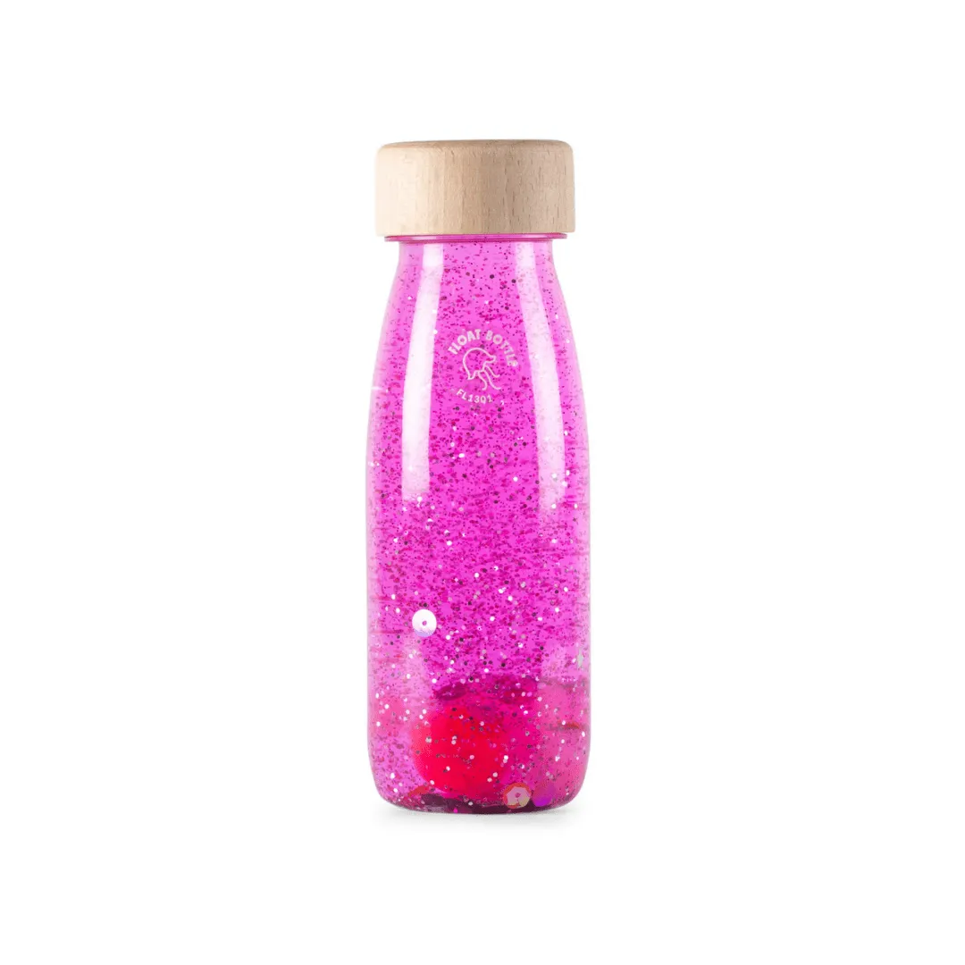 Petit Boum Sensory Float Bottle (Pink)