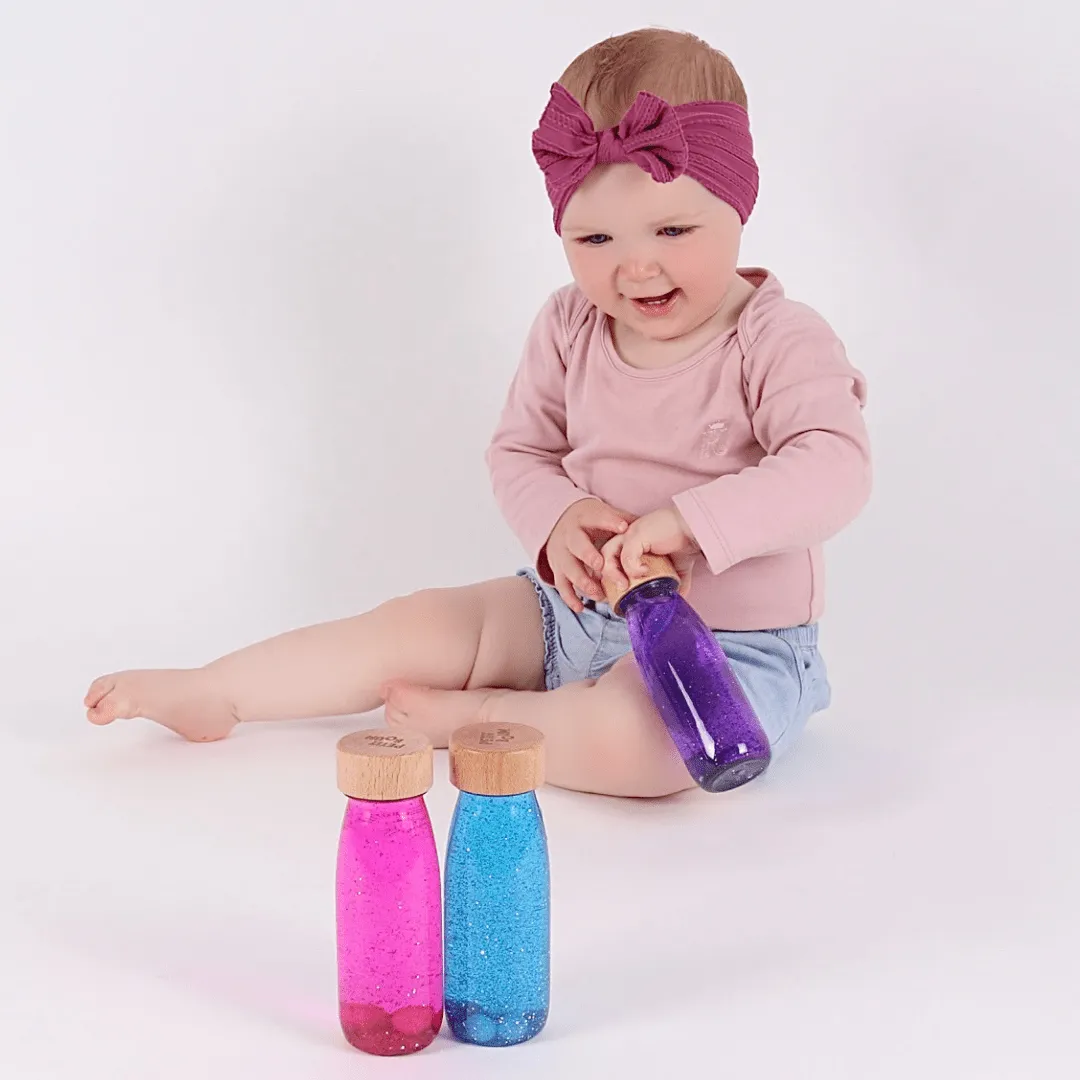 Petit Boum Sensory Float Bottle (Pink)