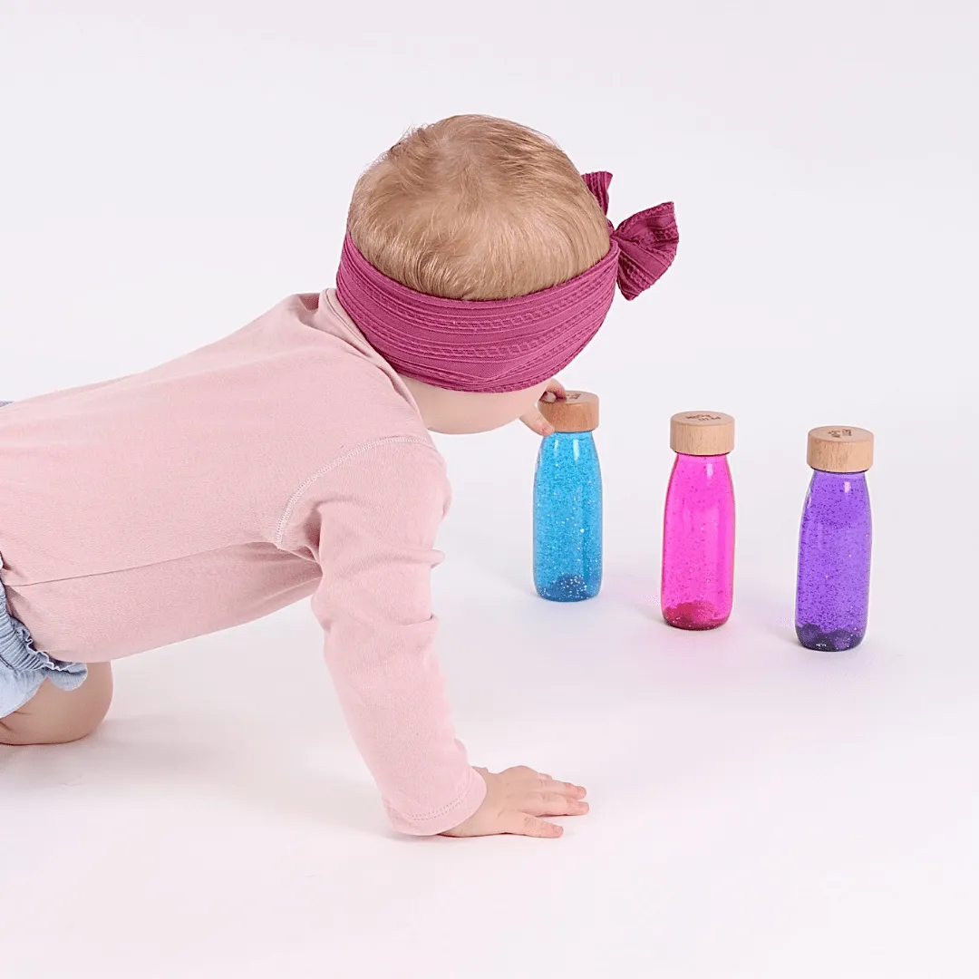 Petit Boum Sensory Float Bottle (Pink)