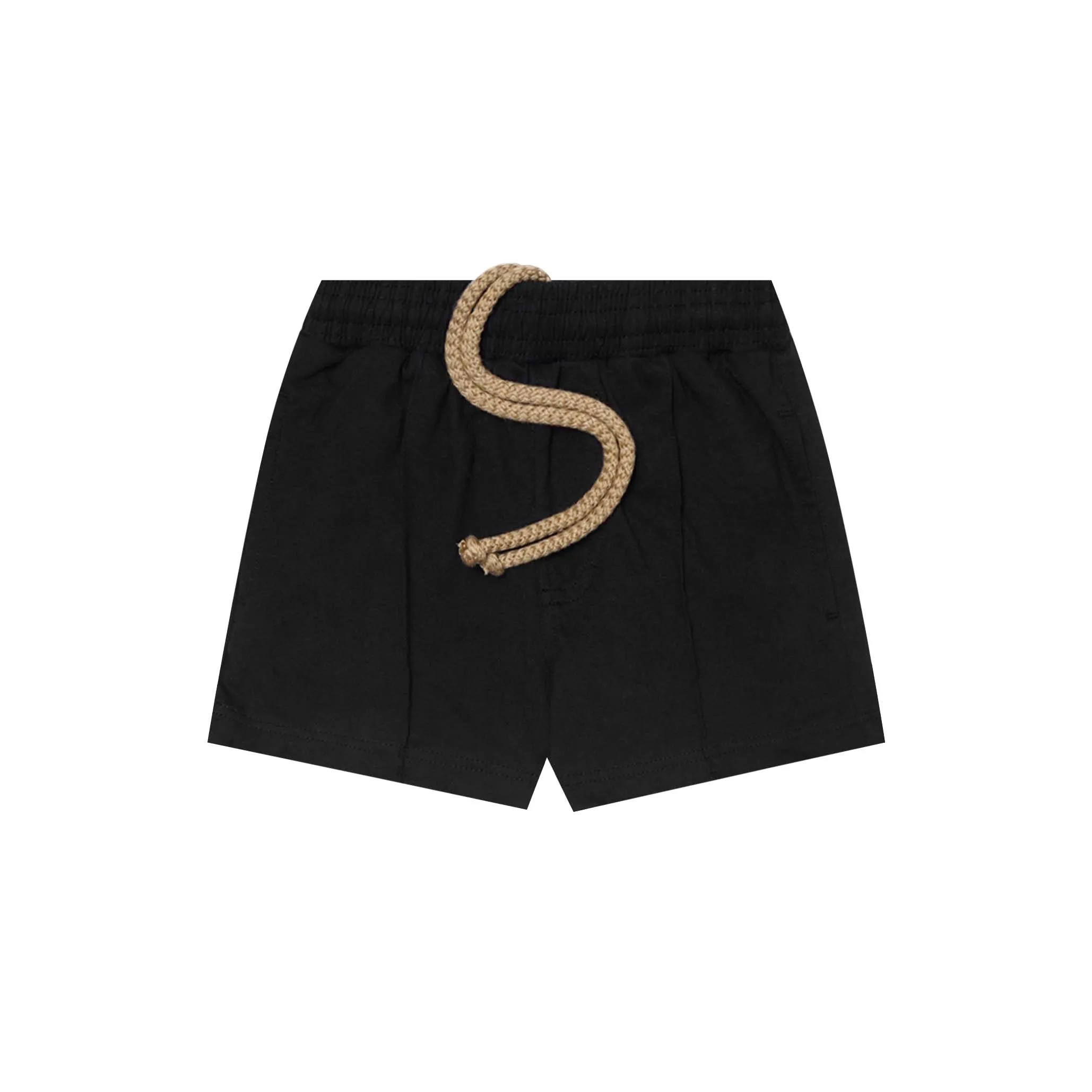 "PAINT SPLAT" LITTLE HUMAN PLEATED SHORTS IN CAVIAR
