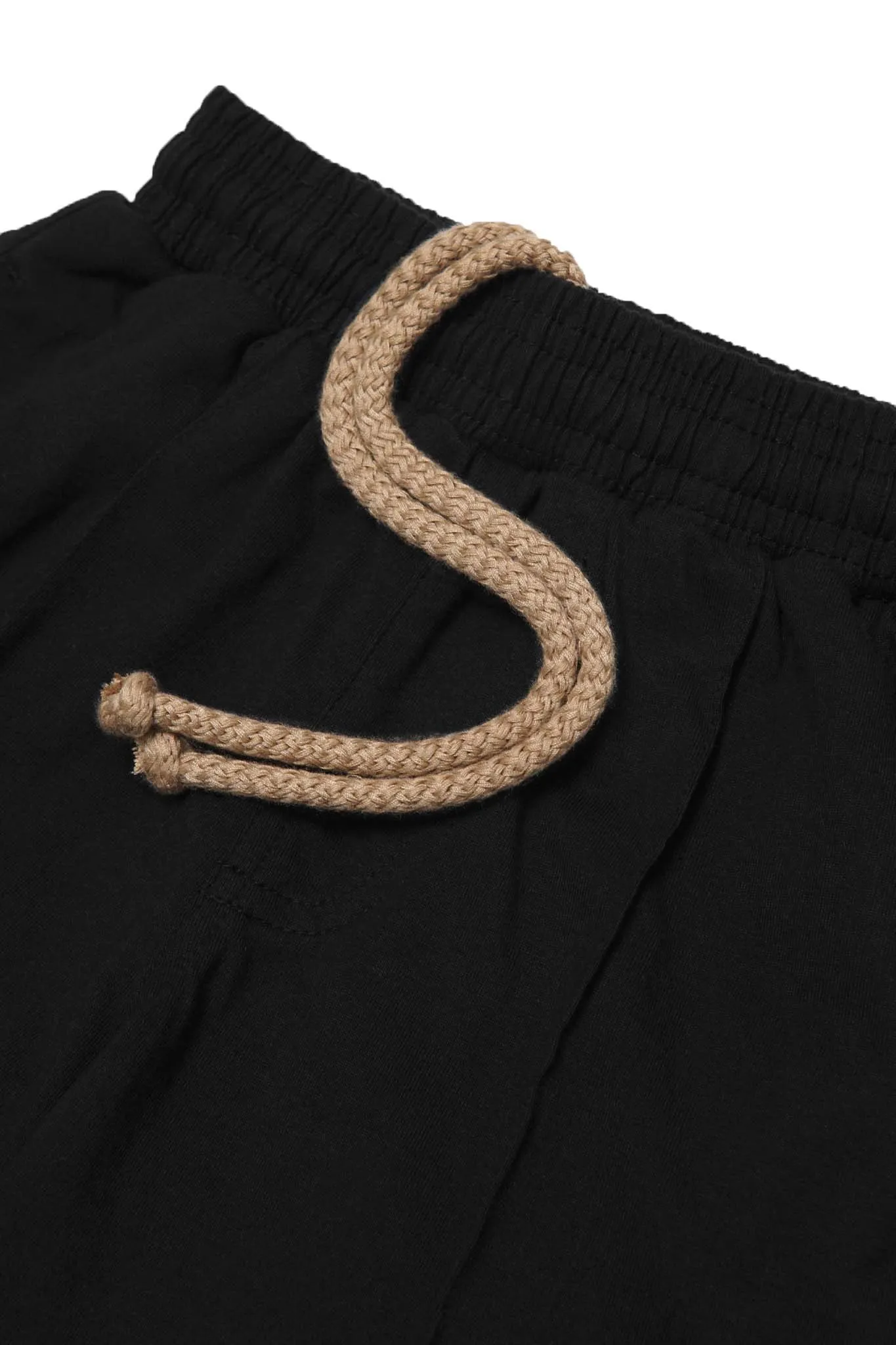 "PAINT SPLAT" LITTLE HUMAN PLEATED SHORTS IN CAVIAR