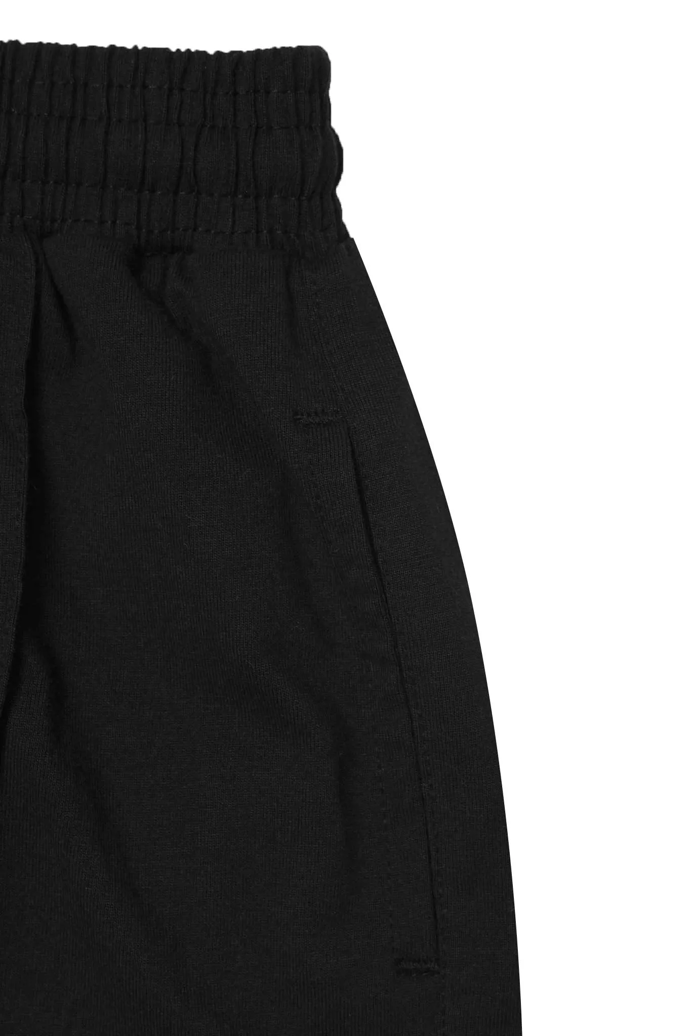 "PAINT SPLAT" LITTLE HUMAN PLEATED SHORTS IN CAVIAR