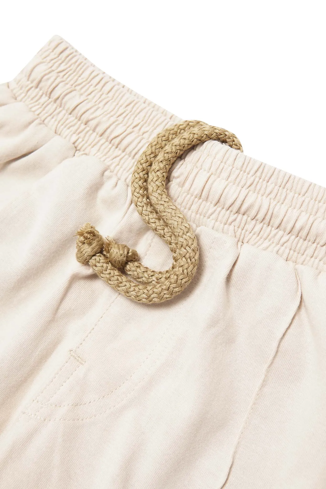 "PAINT SPLAT" LITTLE HUMAN PLEATED SHORTS IN OAT