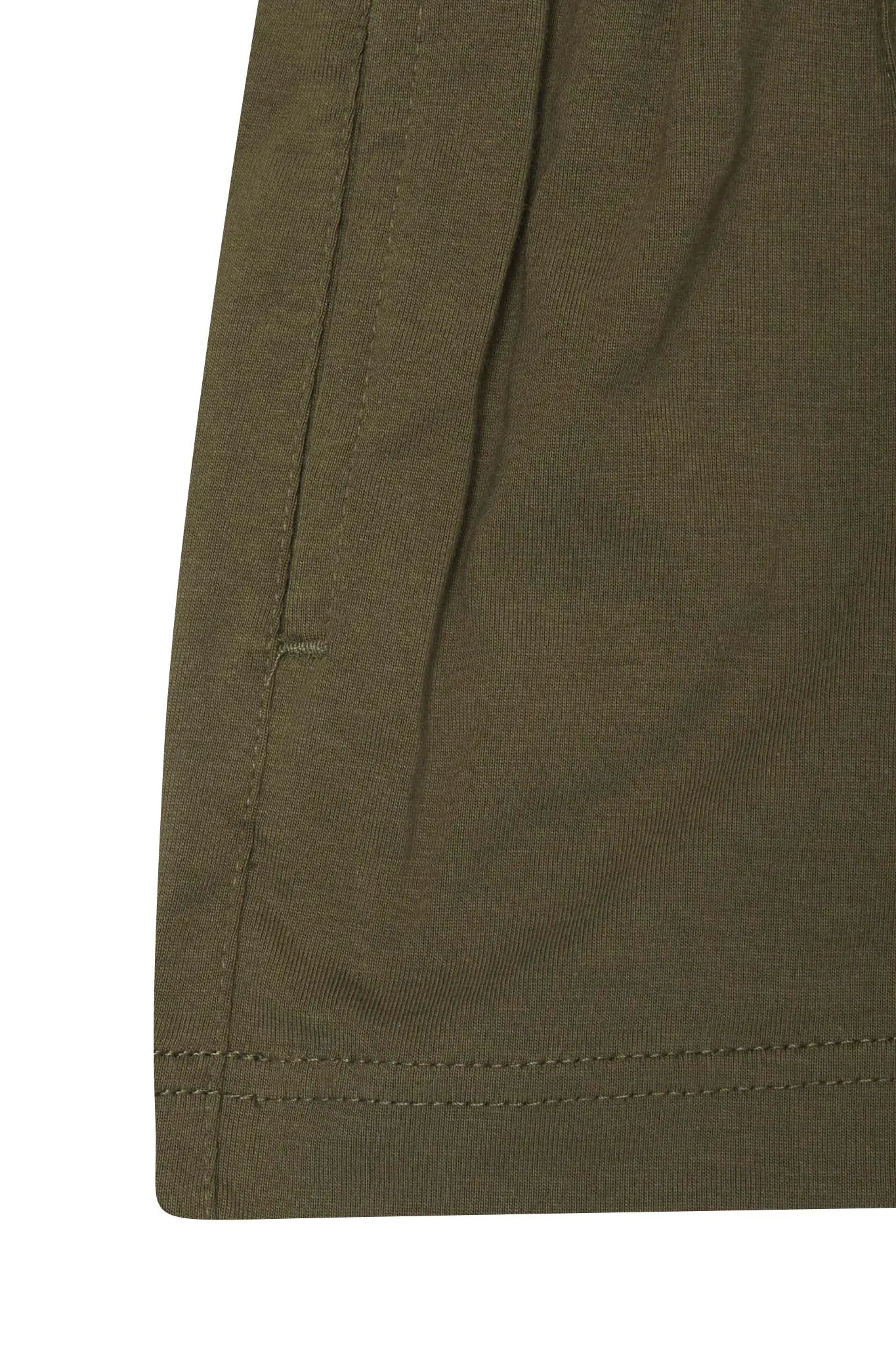 "PAINT SPLAT" LITTLE HUMAN PLEATED SHORTS IN OLIVE