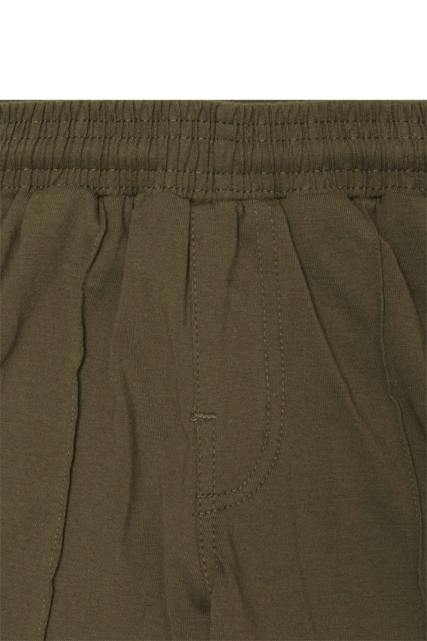"PAINT SPLAT" LITTLE HUMAN PLEATED SHORTS IN OLIVE