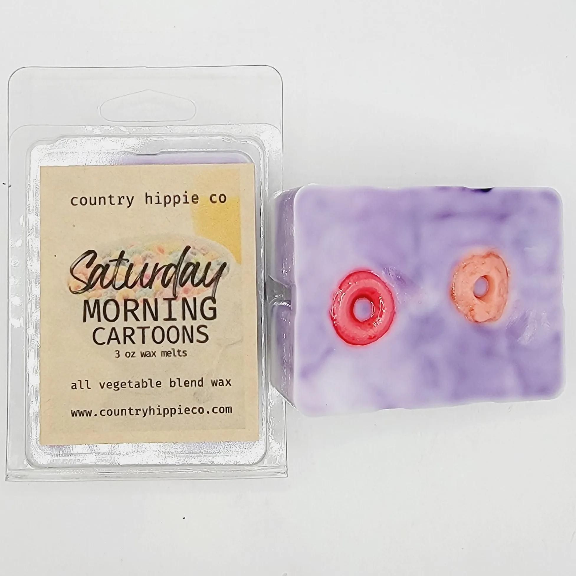 SATURDAY MORNING CARTOONS (Fruity Rings) Wax Melts- 3oz