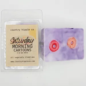 SATURDAY MORNING CARTOONS (Fruity Rings) Wax Melts- 3oz