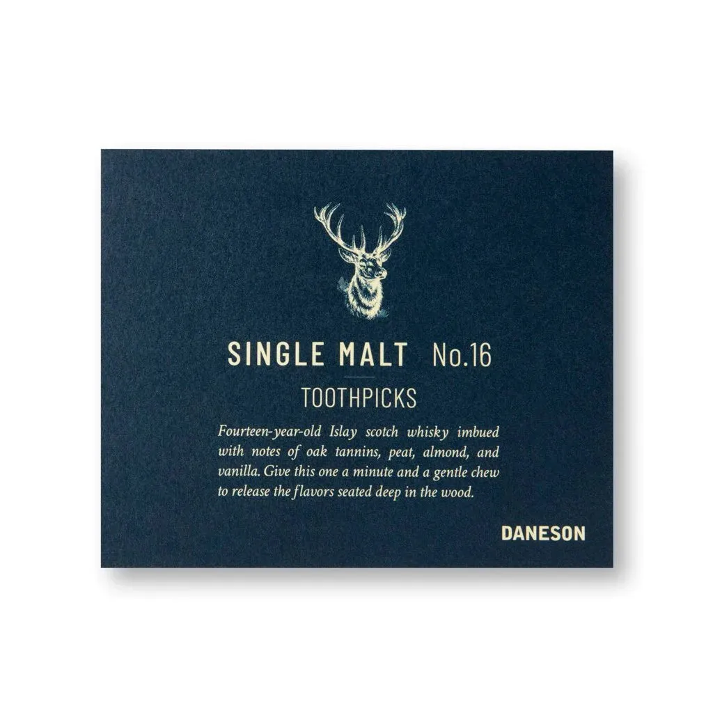 SINGLE MALT NO.16 Toothpicks by Daneson