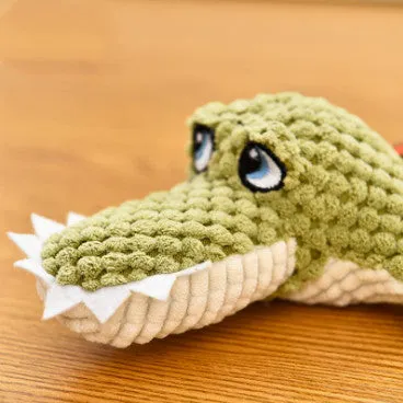 Voice plush chew dog toy