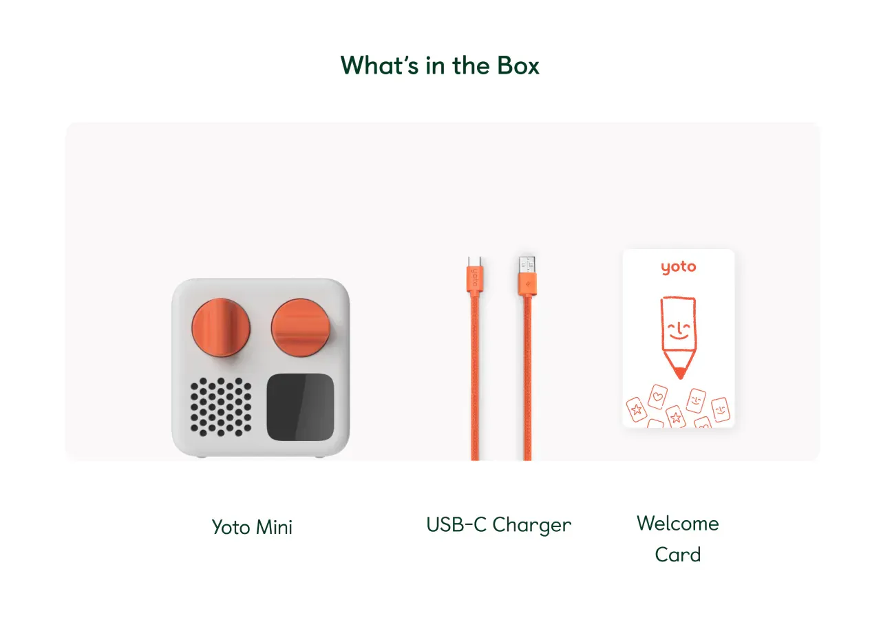 YOTO On the Go MINI 2024 Edition